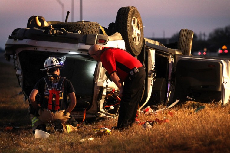 High-speed Chase Wreck on 190 in Nolanville
